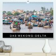 Das Mekong-DeltaAT-Version (Premium, hochwertiger DIN A2 Wandkalender 2023, Kunstdruck in Hochglanz)