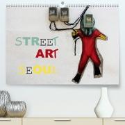 Street Art Seoul (Premium, hochwertiger DIN A2 Wandkalender 2023, Kunstdruck in Hochglanz)