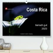 Costa Rica tierisch gut 2023 (Premium, hochwertiger DIN A2 Wandkalender 2023, Kunstdruck in Hochglanz)