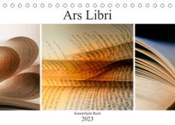 Ars Libri - Kunstwerk Buch (Tischkalender 2023 DIN A5 quer)