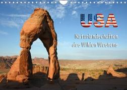 USA - Naturlandschaften des Wilden Westens (Wandkalender 2023 DIN A4 quer)