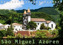 Sao Miguel Azoren (Tischkalender 2023 DIN A5 quer)
