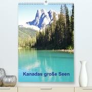 Kanadas große Seen / Planer (Premium, hochwertiger DIN A2 Wandkalender 2023, Kunstdruck in Hochglanz)