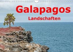Galapagos- Landschaften (Wandkalender 2023 DIN A4 quer)