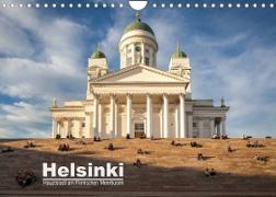 Helsinki - Hauptstadt am Finnischen Meerbusen (Wandkalender 2023 DIN A4 quer)