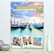 Venedig und Burano, Stadt am Wasser und Insel der bunten Häuser (Premium, hochwertiger DIN A2 Wandkalender 2023, Kunstdruck in Hochglanz)