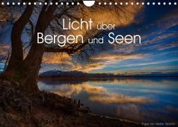 Licht über Bergen und Seen (Wandkalender 2023 DIN A4 quer)