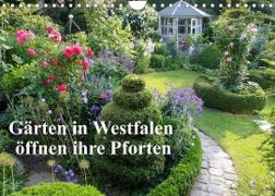 Gärten in Westfalen öffnen ihre Pforten (Wandkalender 2023 DIN A4 quer)