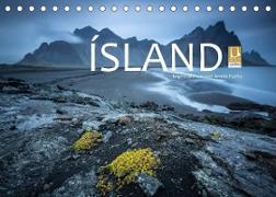 Island Impressionen von Armin Fuchs (Tischkalender 2023 DIN A5 quer)