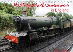 Nostalgische Eisenbahnen Englands (Tischkalender 2023 DIN A5 quer)