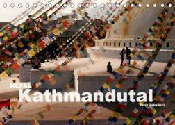 Nepal - Kathmandutal (Tischkalender 2023 DIN A5 quer)