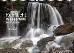 Kuhflucht Wasserfälle bei Farchant (Wandkalender 2023 DIN A2 quer)