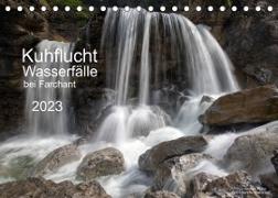 Kuhflucht Wasserfälle bei Farchant (Tischkalender 2023 DIN A5 quer)