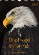 Greifvögel im PortraitAT-Version (Wandkalender 2023 DIN A3 hoch)