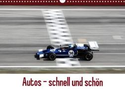 Autos - schnell und schön (Wandkalender 2023 DIN A3 quer)