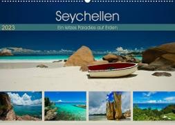 Seychellen - Ein letztes Paradies auf Erden (Wandkalender 2023 DIN A2 quer)