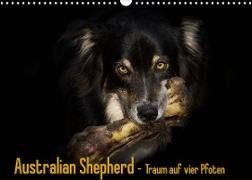 Australian Shepherd - Traum auf vier Pfoten (Wandkalender 2023 DIN A3 quer)