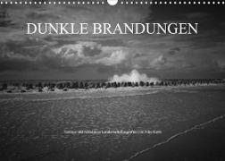 Dunkle Brandungen - Nordsee und Mittelmeer Landschaftsfotografien von Niko Korte (Wandkalender 2023 DIN A3 quer)