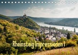 Rheinsteig Impressionen I (Tischkalender 2023 DIN A5 quer)