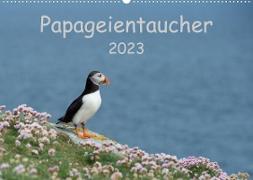 Papageientaucher 2023CH-Version (Wandkalender 2023 DIN A2 quer)