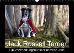 Jack Russell Terrier.....Ein Verwandlungskünstler namens Jake (Wandkalender 2023 DIN A3 quer)