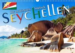 Seychellen - Die schönsten Strände (Wandkalender 2023 DIN A3 quer)
