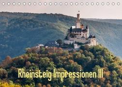 Rheinsteig Impressionen III (Tischkalender 2023 DIN A5 quer)