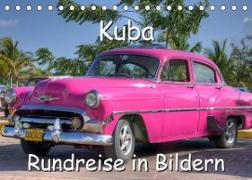 Kuba - Rundreise in Bildern (Tischkalender 2023 DIN A5 quer)