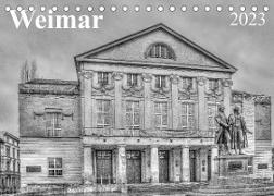 Weimar (Tischkalender 2023 DIN A5 quer)