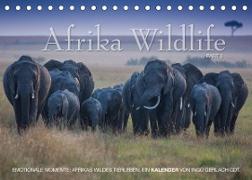 Emotionale Momente: Afrika Wildlife. Part 3. / CH-Version (Tischkalender 2023 DIN A5 quer)