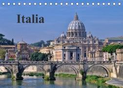 Italia (Tischkalender 2023 DIN A5 quer)