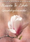 Blumen & Zitate / Geburtstagskalender (Tischkalender 2023 DIN A5 hoch)