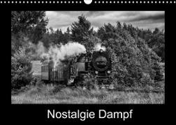 Nostalgie Dampf (Wandkalender 2023 DIN A3 quer)