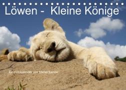 Löwen - Kleine Könige (Tischkalender 2023 DIN A5 quer)