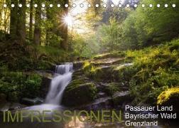 Impressionen Passauer Land, Bayrischer Wald, Grenzland (Tischkalender 2023 DIN A5 quer)