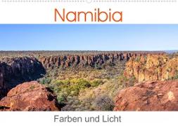 Namibia - Farben und Licht (Wandkalender 2023 DIN A2 quer)