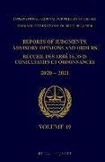 Reports of Judgments, Advisory Opinions and Orders/ Receuil Des Arrets, Avis Consultatifs Et Ordonnances, Volume 19 (2020-2021)