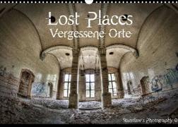 Lost Places, Vergessene Orte / AT-Version (Wandkalender 2023 DIN A3 quer)