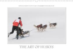 Emotionale Momente: The Art of Huskys. / CH-Version (Wandkalender 2023 DIN A3 quer)