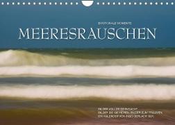 Emotionale Momente: Meeresrauschen / CH-Version (Wandkalender 2023 DIN A4 quer)