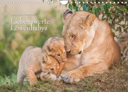 Emotionale Momente: Liebenswerte Löwenbabys / CH-Version (Wandkalender 2023 DIN A4 quer)