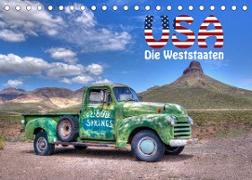 USA - Die Weststaaten (Tischkalender 2023 DIN A5 quer)