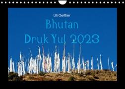 Bhutan Druk Yul 2023 (Wandkalender 2023 DIN A4 quer)