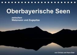 Oberbayerische Seen (Tischkalender 2023 DIN A5 quer)
