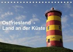 Ostfriesland - Land an der Küste (Tischkalender 2023 DIN A5 quer)