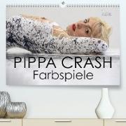 PIPPA CRASH - Farbspiele (Premium, hochwertiger DIN A2 Wandkalender 2023, Kunstdruck in Hochglanz)