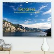 Gardasee / CH-Version (Premium, hochwertiger DIN A2 Wandkalender 2023, Kunstdruck in Hochglanz)