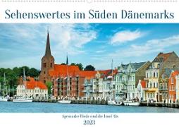 Sehenswertes im Süden Dänemarks (Wandkalender 2023 DIN A2 quer)