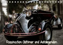 Faszination Oldtimer und Autolegenden (Tischkalender 2023 DIN A5 quer)