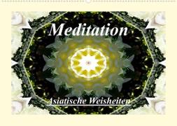 Meditation - Asiatische Weisheiten (Wandkalender 2023 DIN A2 quer)
